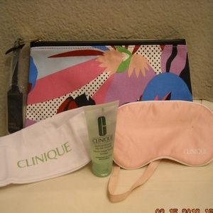 NEW 4 PIECE ESTEE LAUDER/CLINIQUE BEAUTY KIT